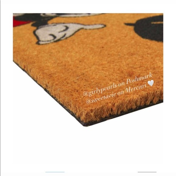 Disney Mickey Coir Doormat New 2 X 34 - Picture 6 of 6